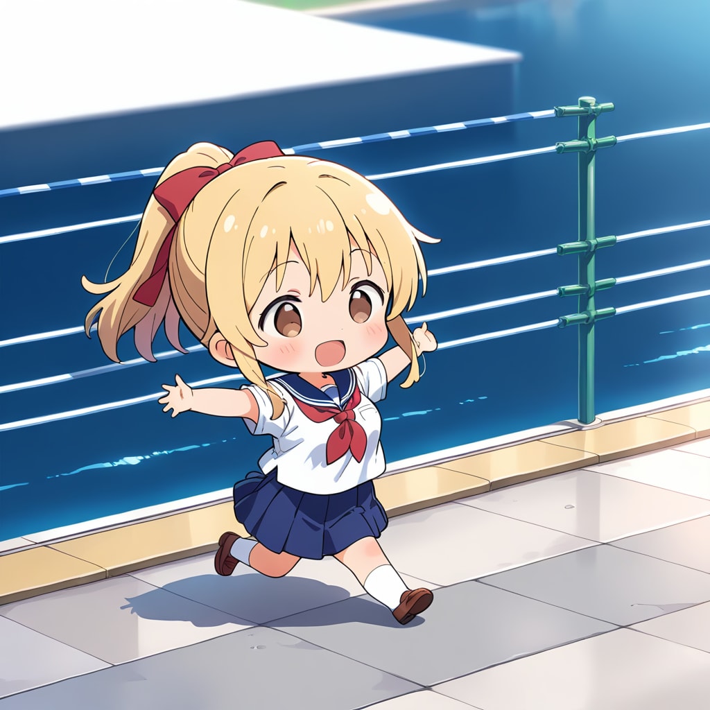 ちび金ポニテちゃん | の人気AIイラスト・グラビア