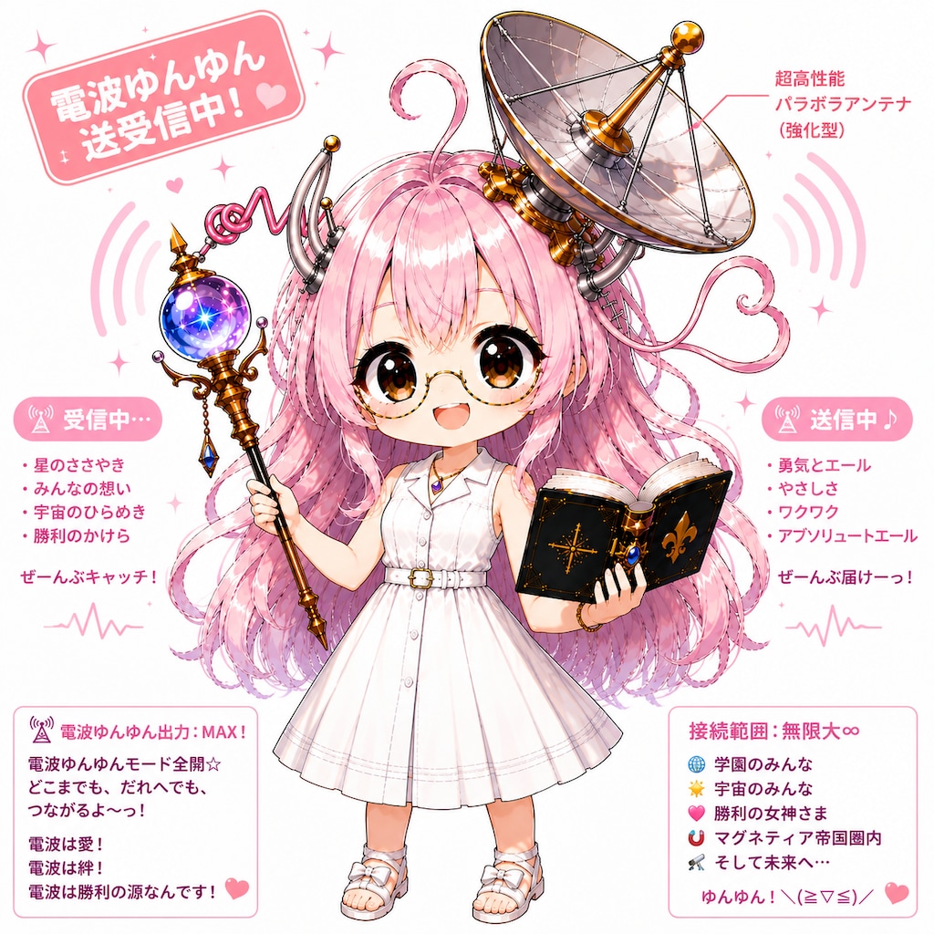 強化型なくわと夏服マグネリア総大生徒会長