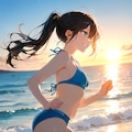 【うちの子・うちの子ママ】バカンスモード４ 7枚目