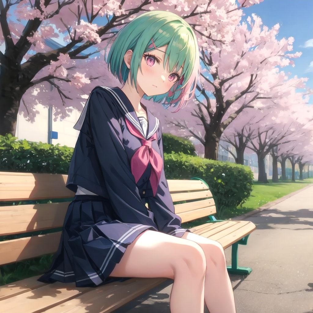 髪を染めたMEIKO | の人気AIイラスト・グラビア