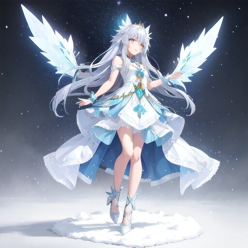 舞い降りし雪女