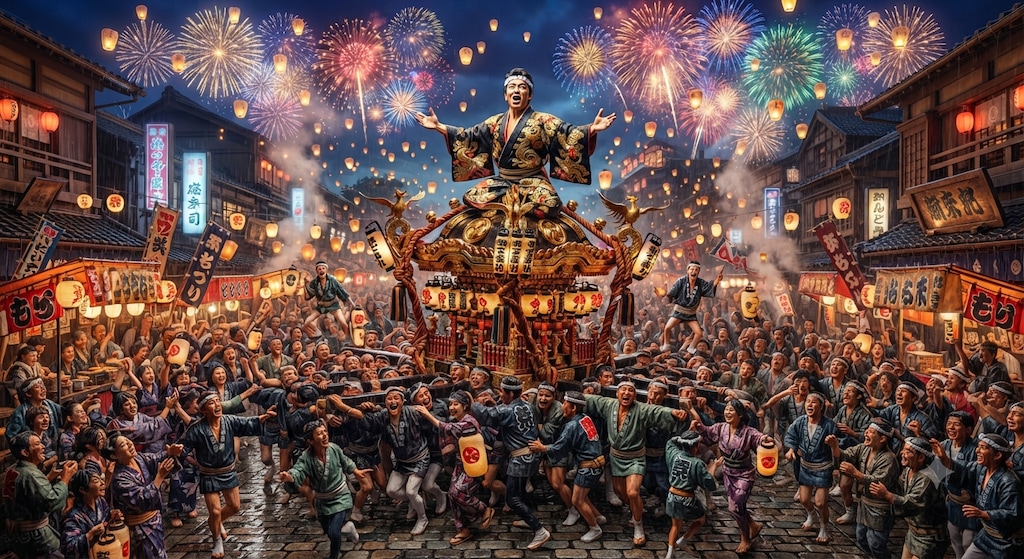 祭りだまつりだ