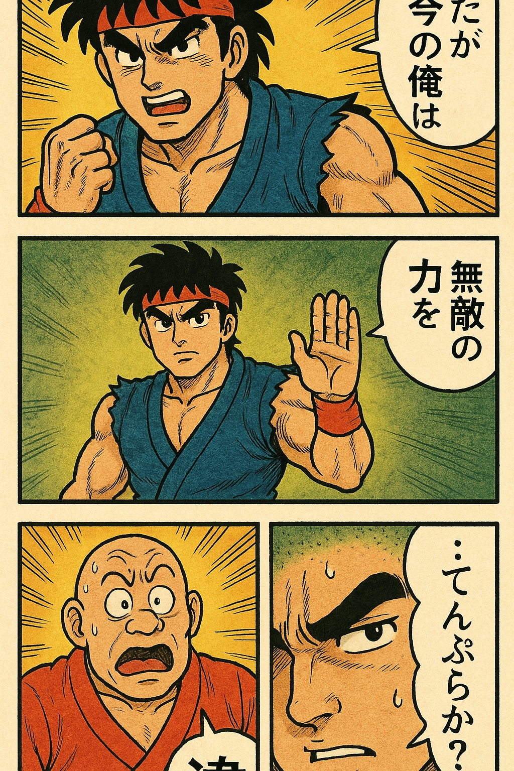 バトル漫画でくにへかえるんだな