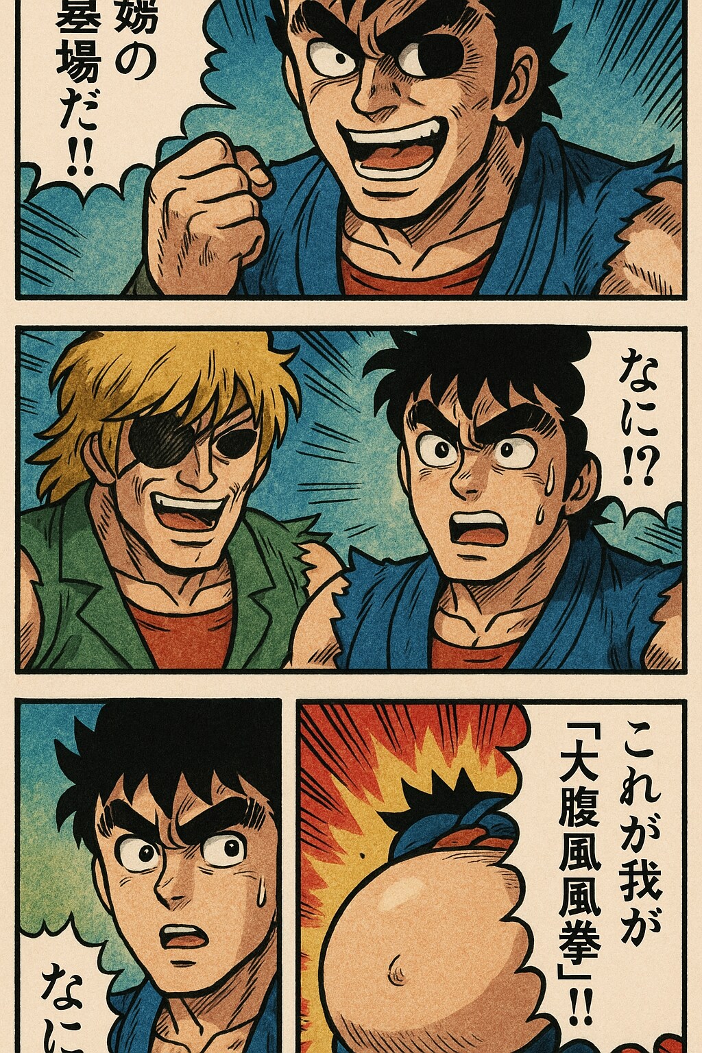 バトル漫画でくにへかえるんだな