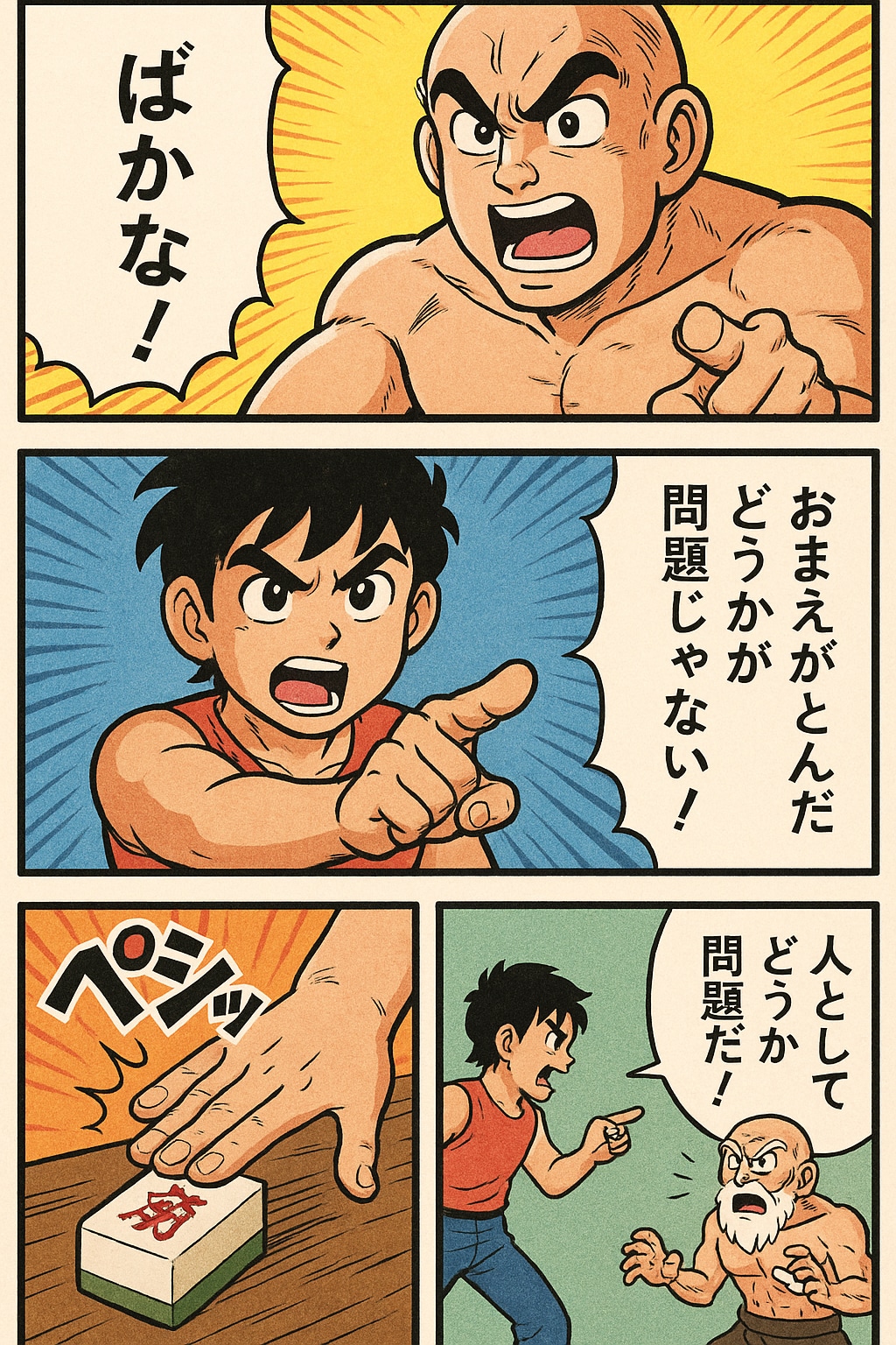 バトル漫画でくにへかえるんだな