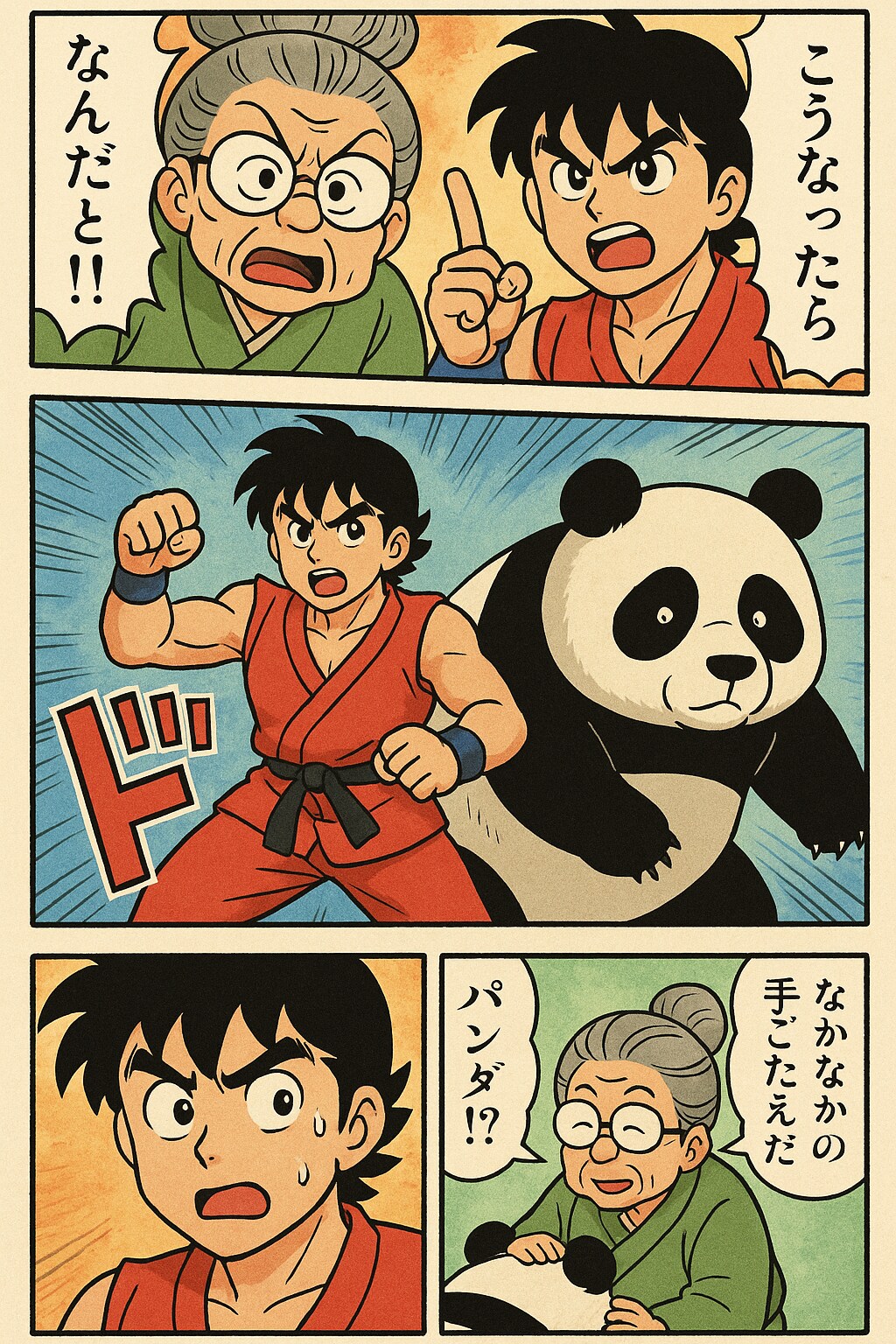 バトル漫画でくにへかえるんだな