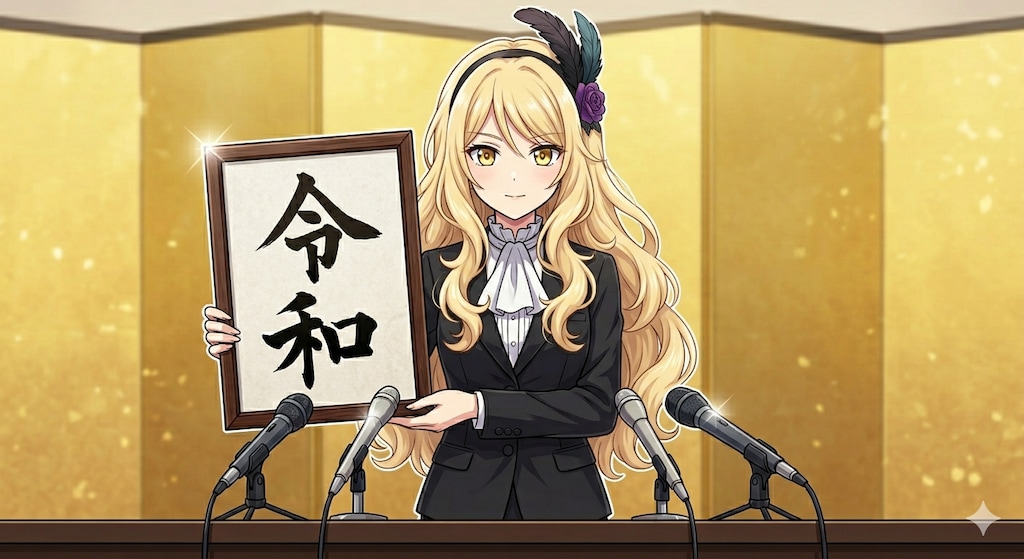 4月1日は新元号『令和』の制定日