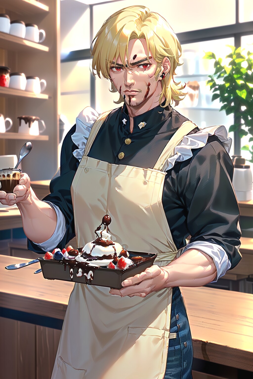 いらっしゃい、何を飲む？３４５ | の人気AIイラスト・グラビア