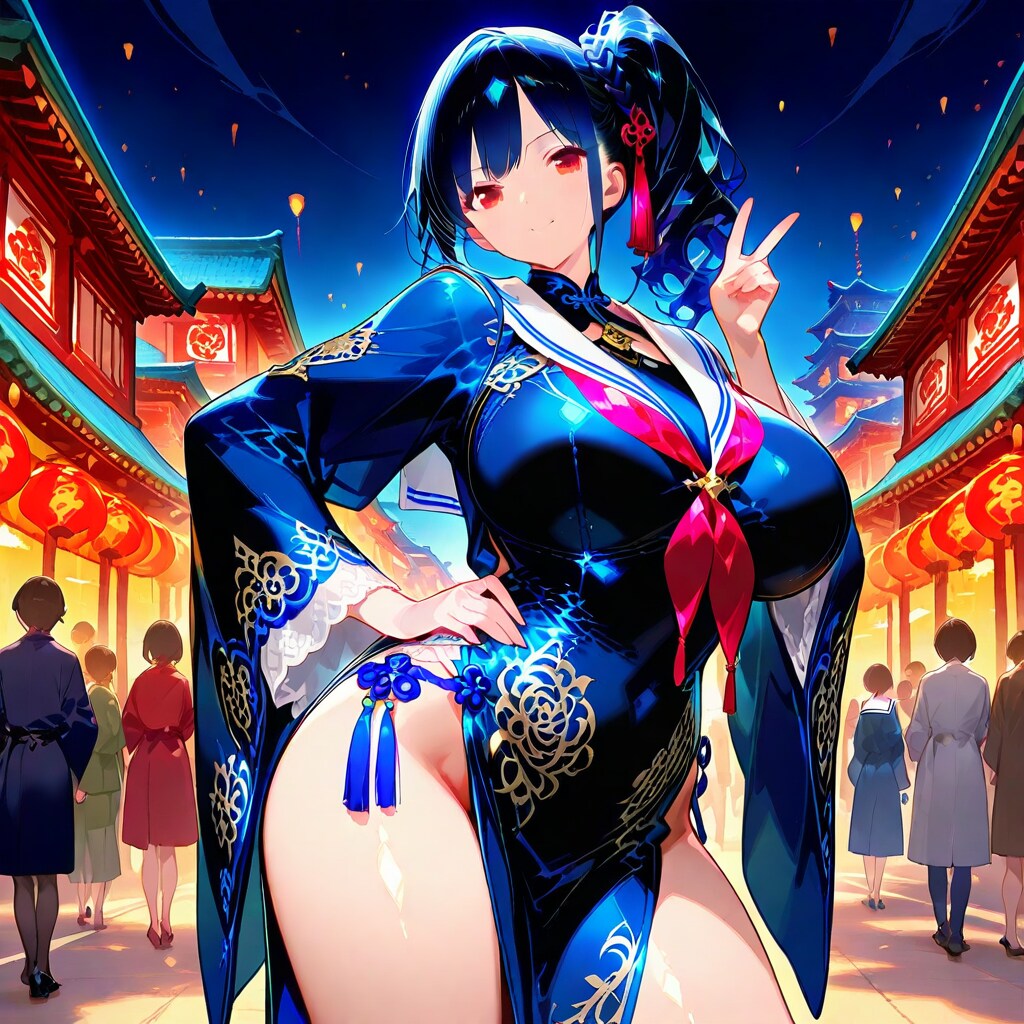 中華風セーラー服