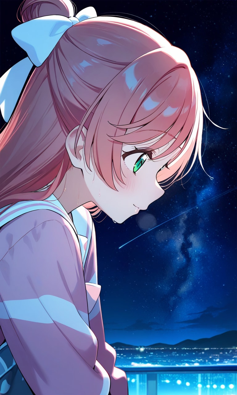 虹ヶ丘ましろ（横顔） | の人気AIイラスト・グラビア