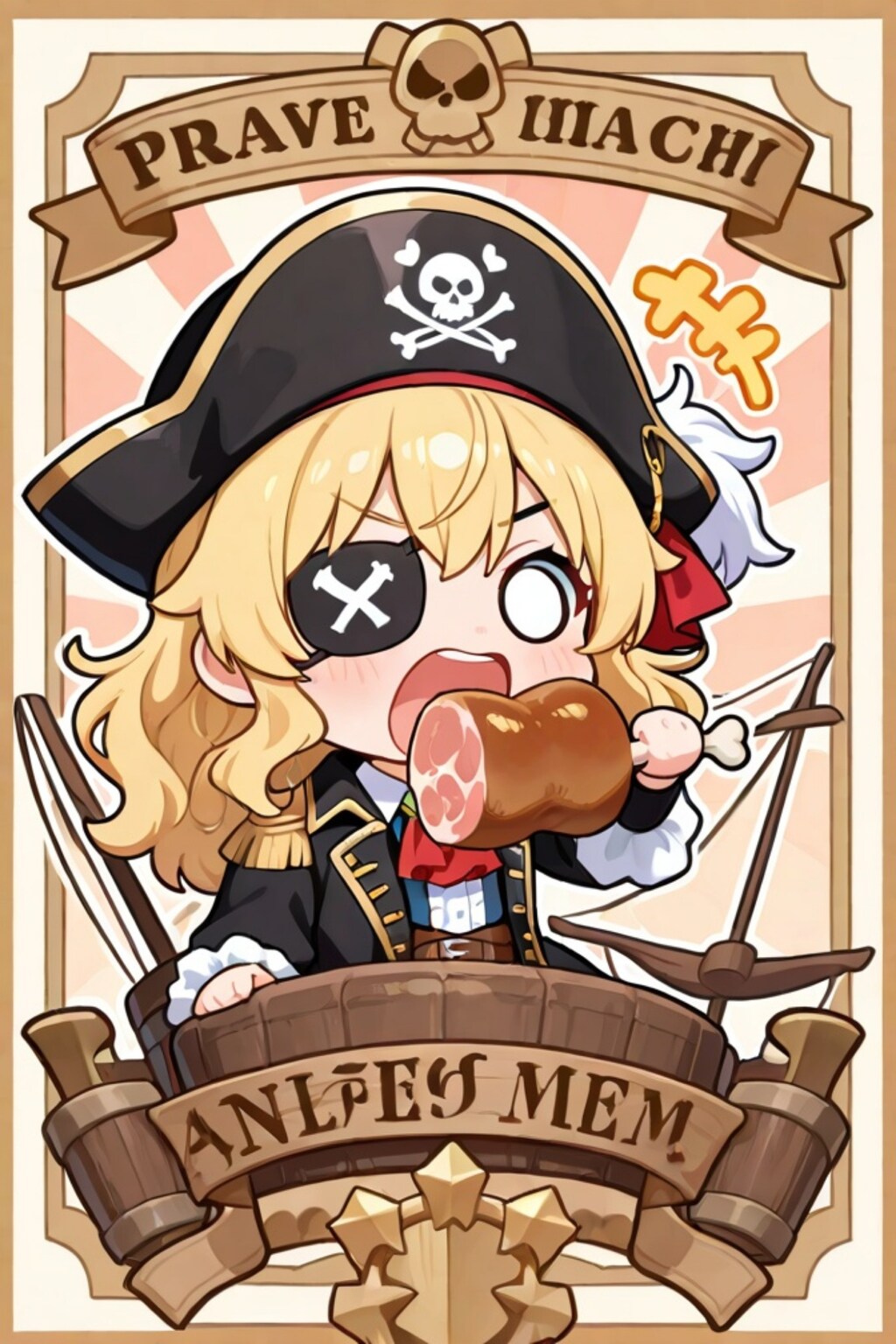 金髪の海賊ちゃん