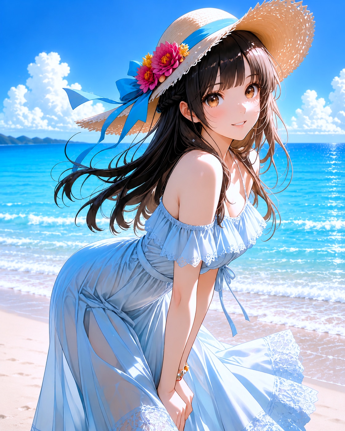 碧海の微笑み