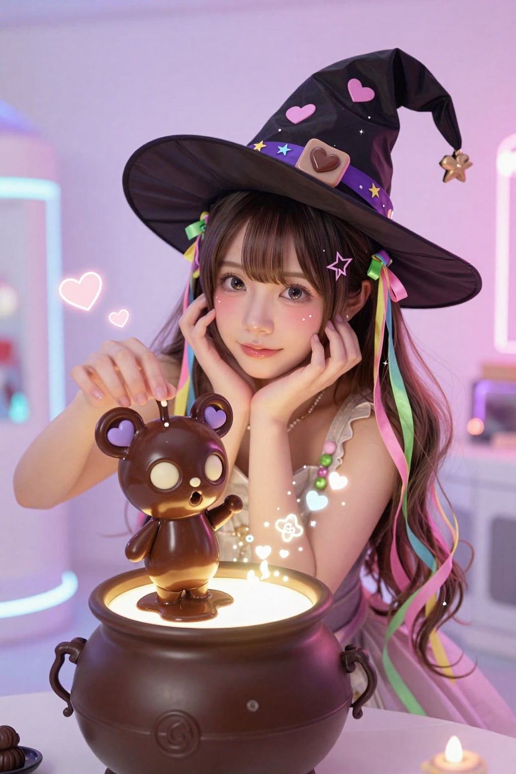 恋のチョコ魔法、できました