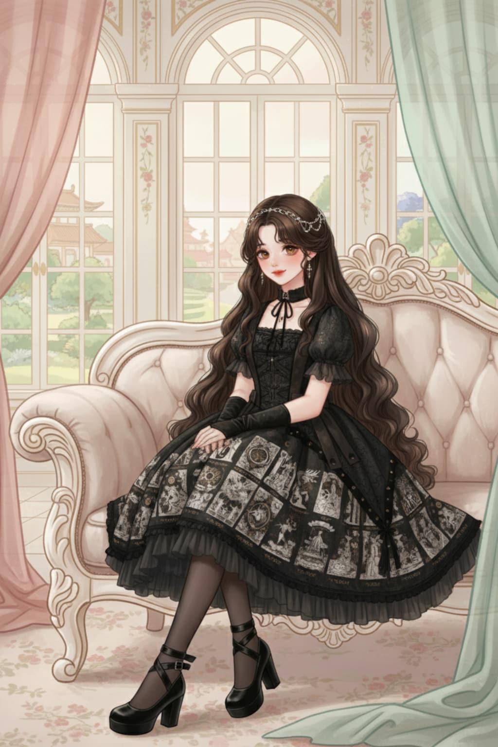 薔薇宮の幽玄黒