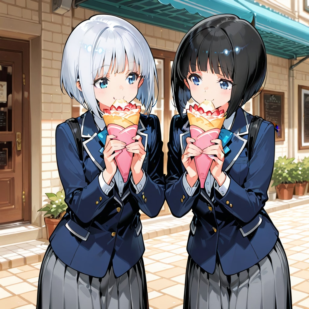 クレープなんて久しぶりですね！