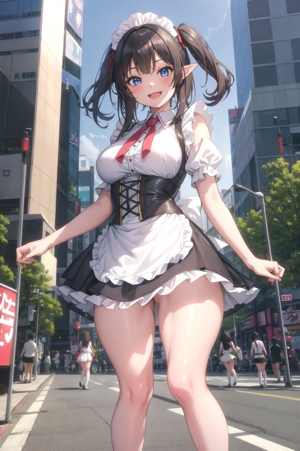 秋葉原のエルフちゃんメイド　〜はたらく制服〜