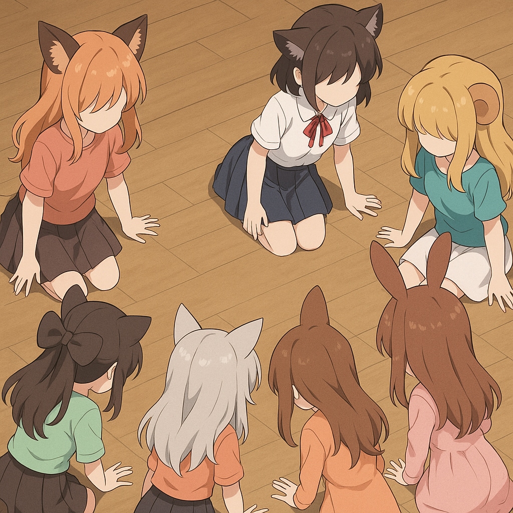 [がぞうどうぞ]ケモ耳のコ