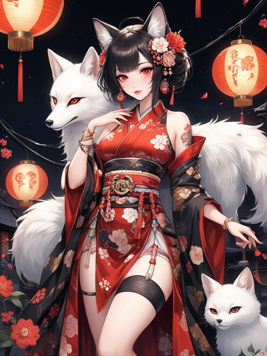 oiran foxy girl