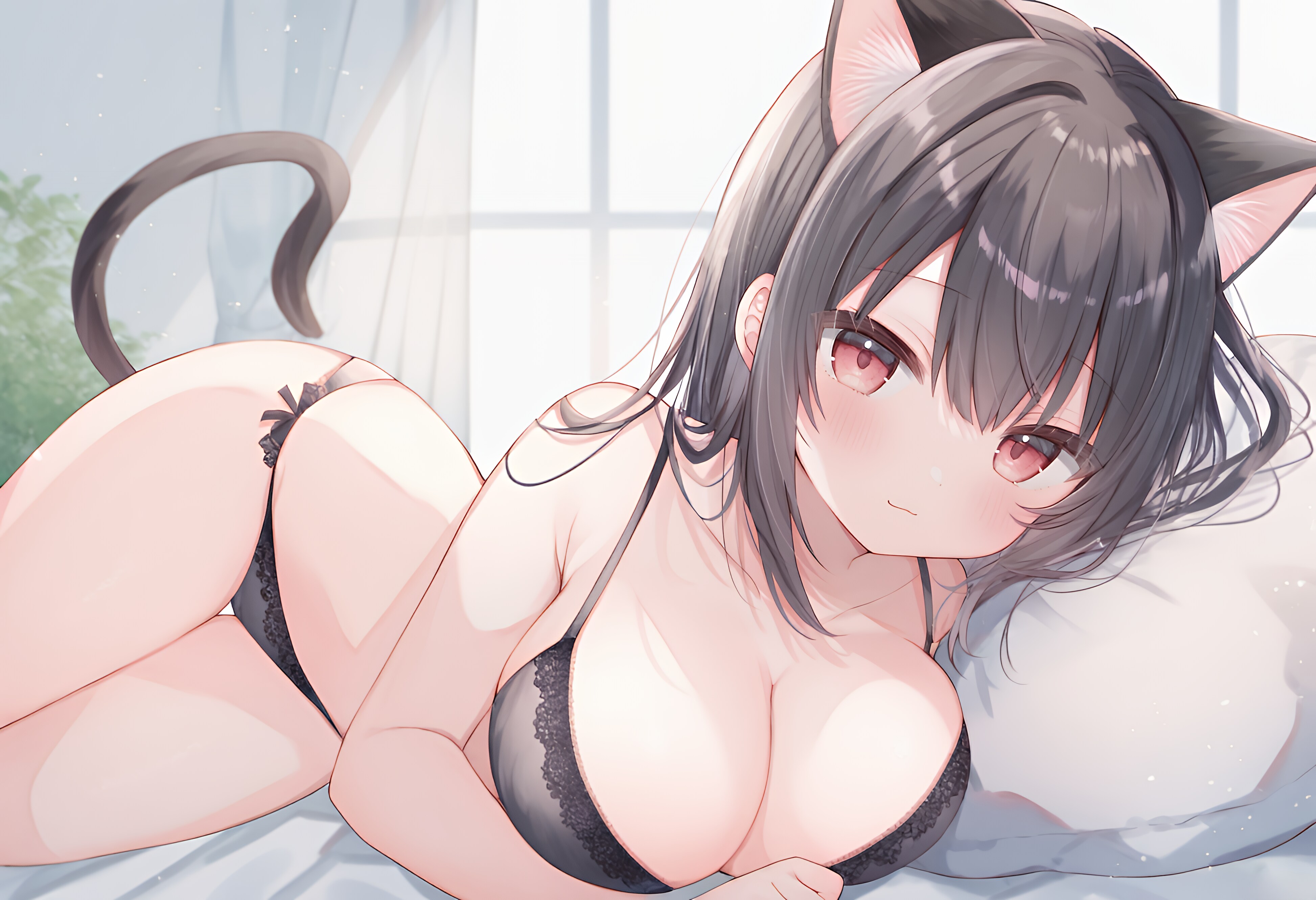 寄り添いにゃんこ