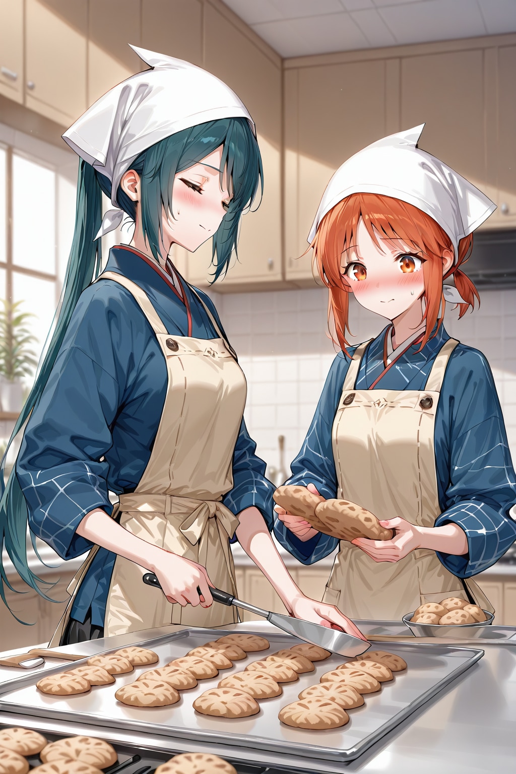 クッキー屋さんの朝は早い | の人気AIイラスト・グラビア