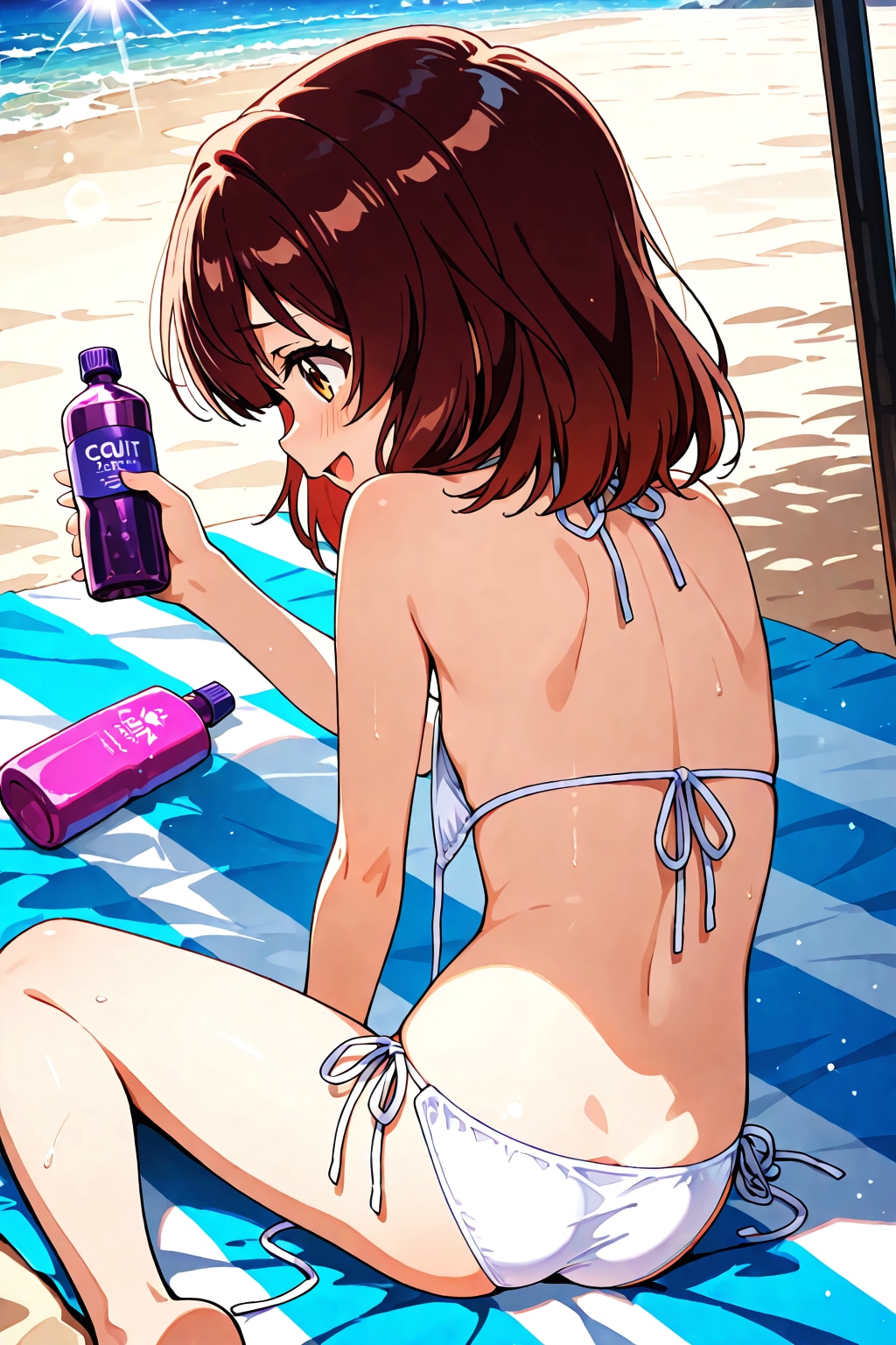渚の紫ボトル