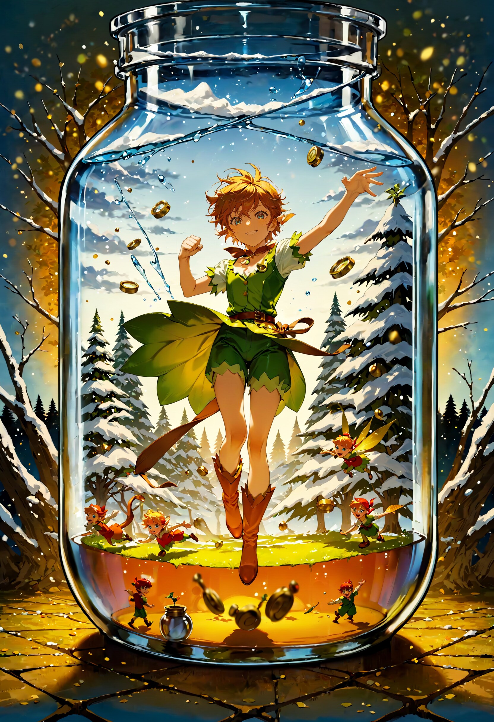 今日は何の日？　ピーターパンの日　その３ | の人気AIイラスト・グラビア