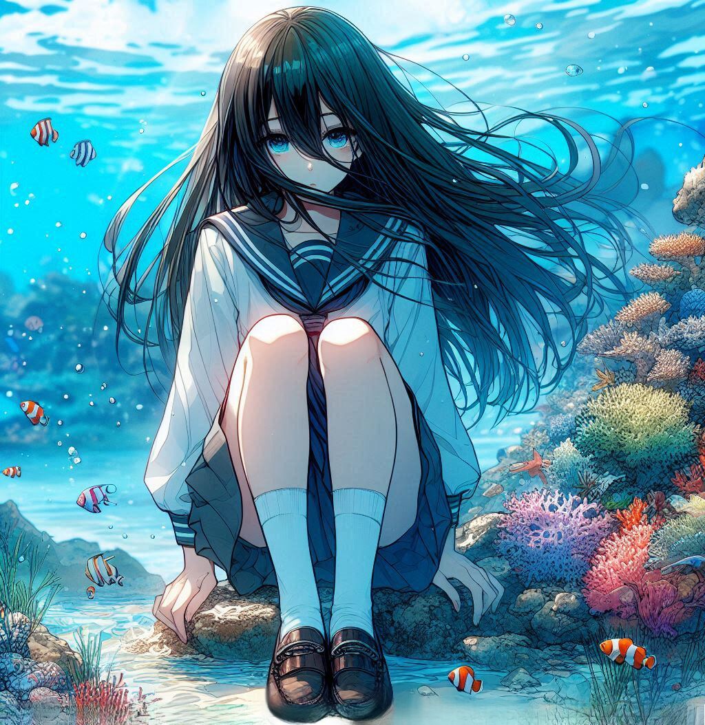 海中少女
