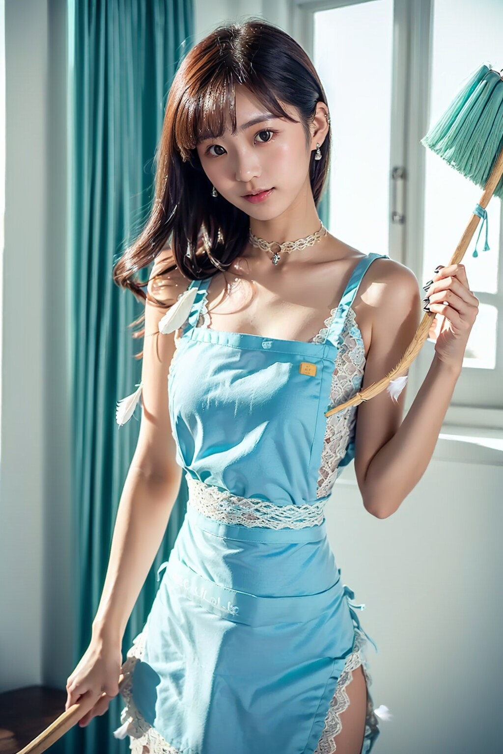 清楚な主婦の大掃除