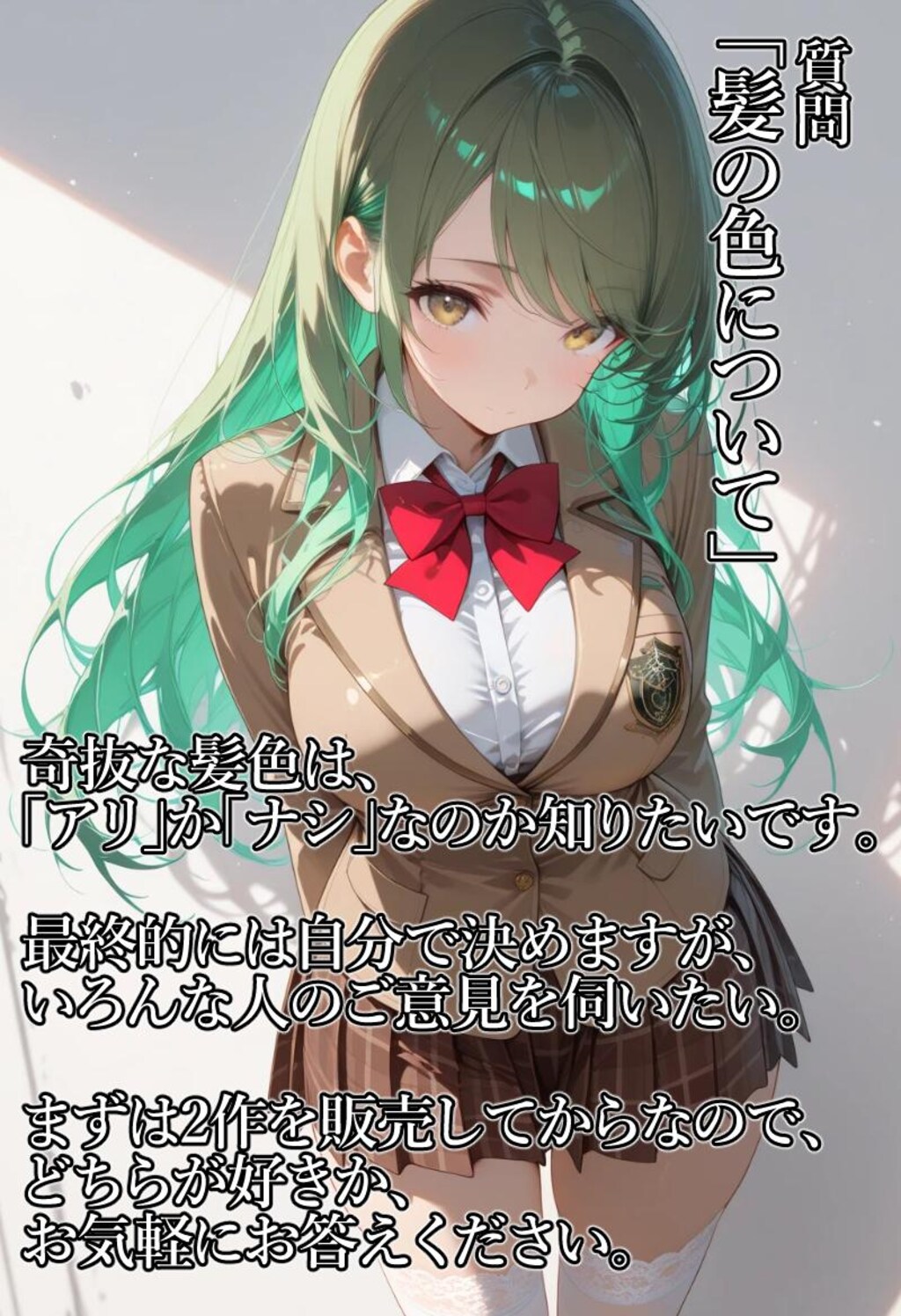 髪色アンケート