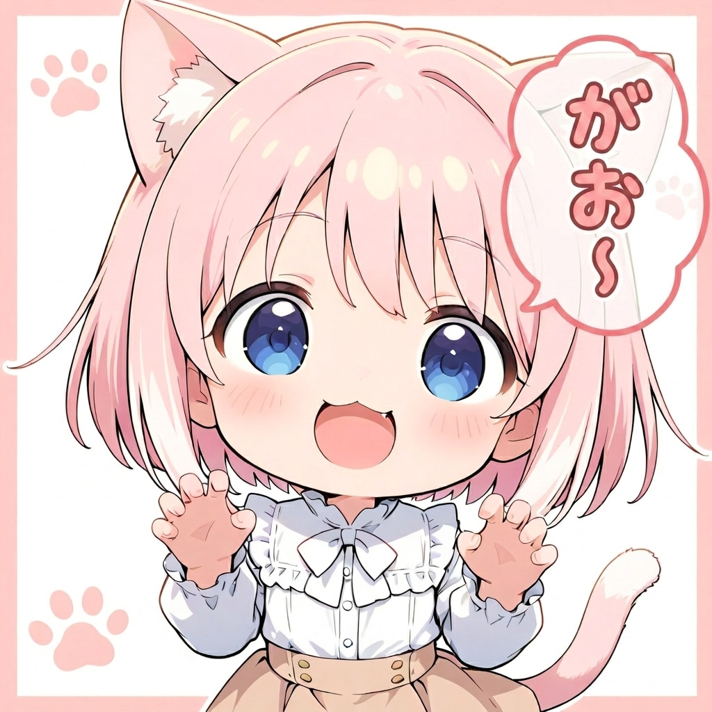 がお〜♡
