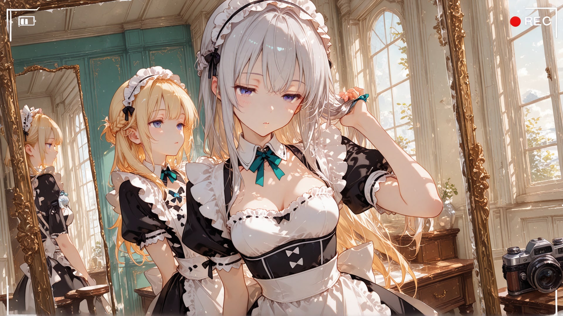 侍女たちの朝支度 | の人気AIイラスト・グラビア