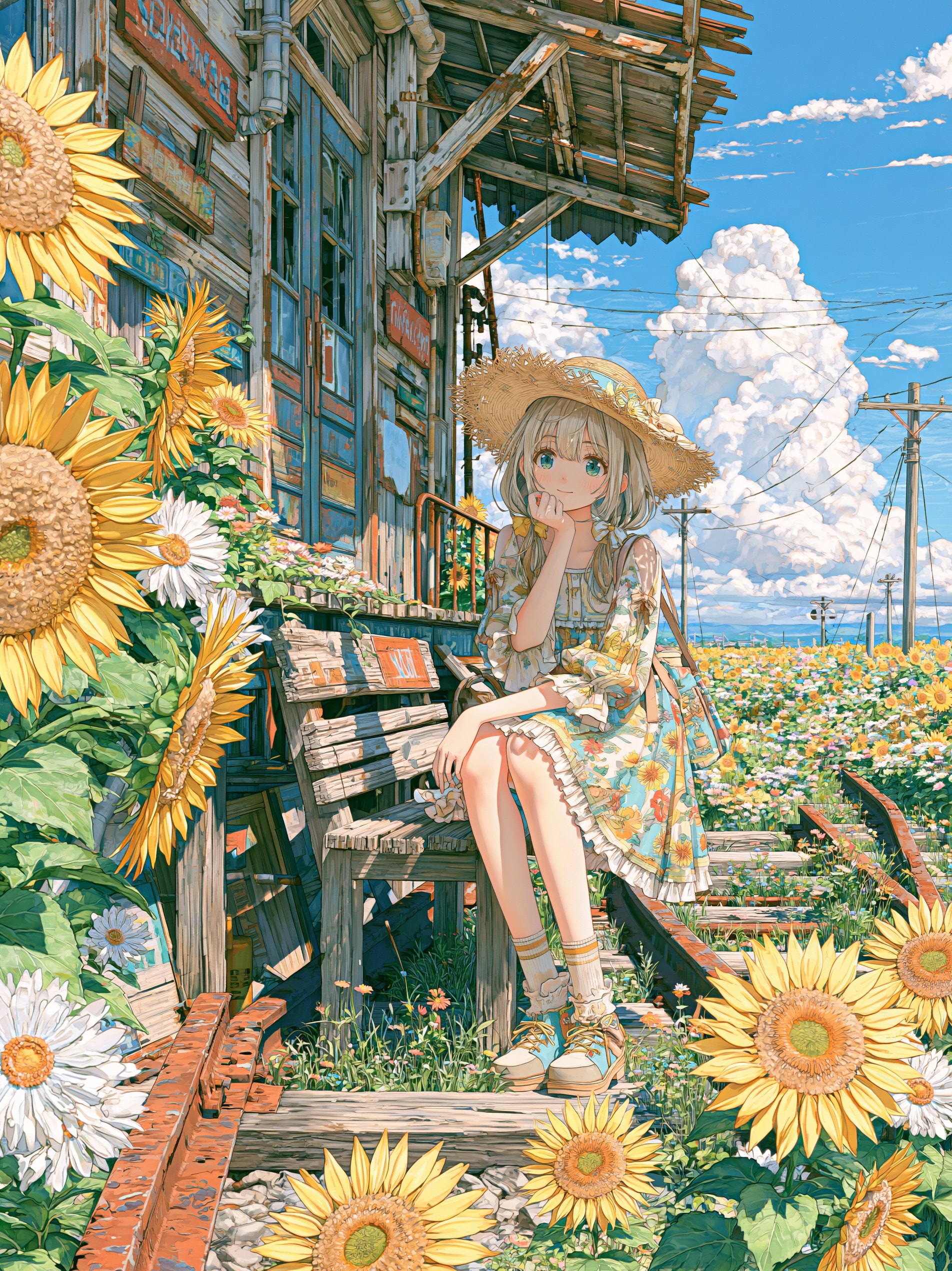 廃線と花畑のわすれもの