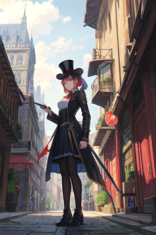 ロンドンの彼女 | の人気AIイラスト・グラビア