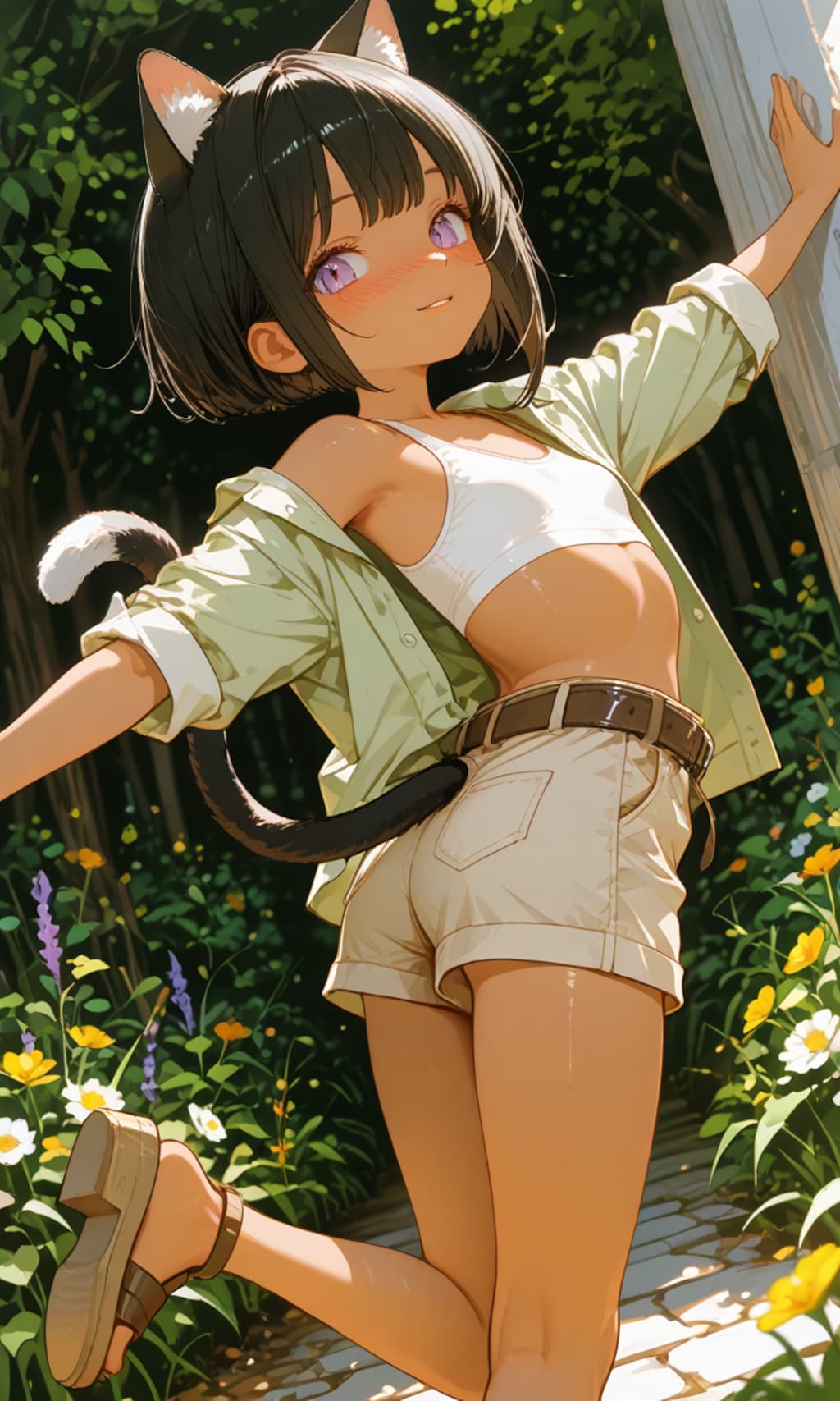 お散歩にゃん娘🐈🐾