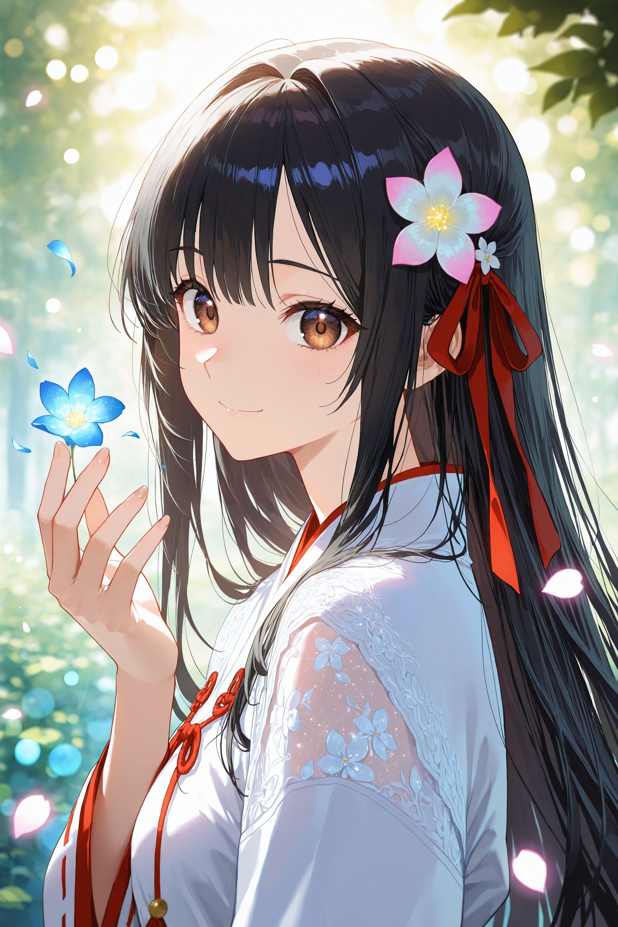 異世界神社の巫女さん（神楽さん）