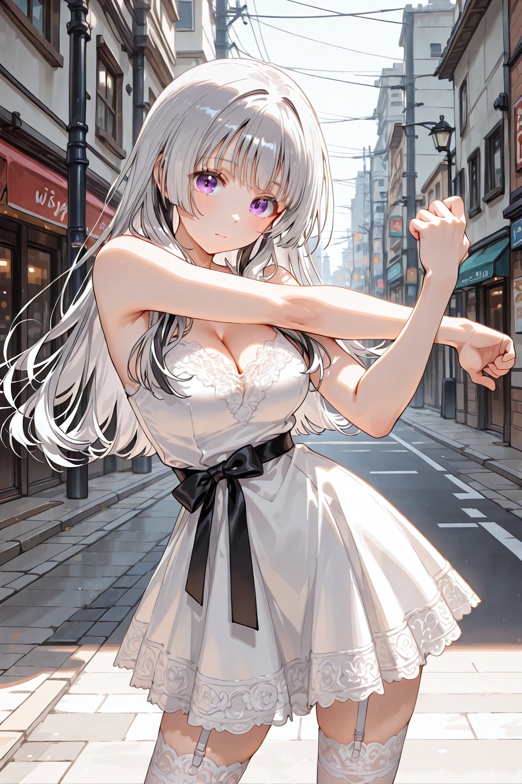 街で出会った少女