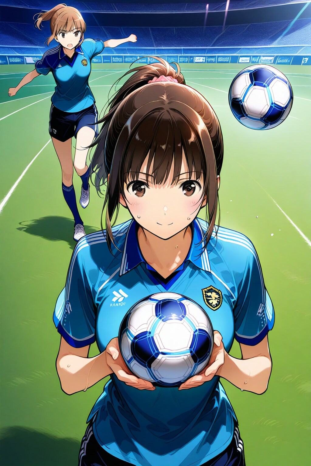 ポニーテールなでしこ女子⚽️