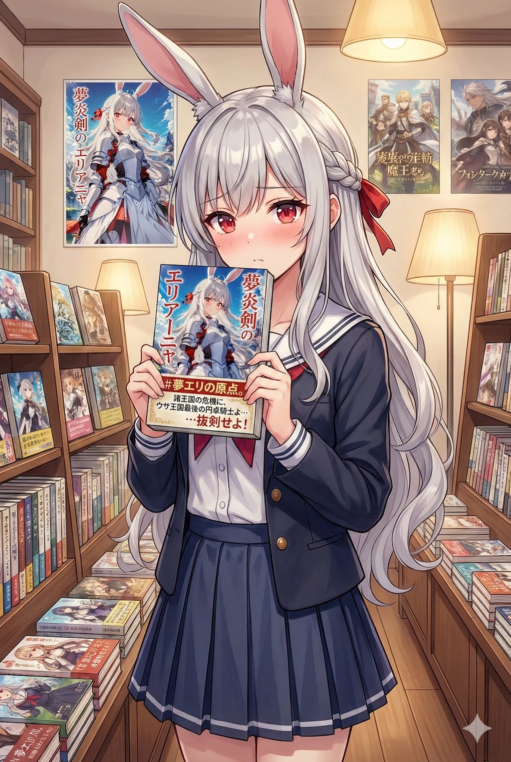 【夢エリ】妄想書籍化『夢幻宮のエリアーニャ』『夢炎剣のエリアーニャ』