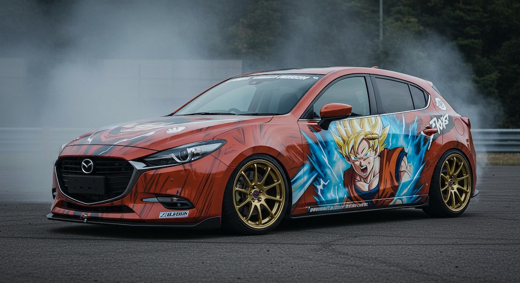 ドラゴンボールアクセラのドリ車