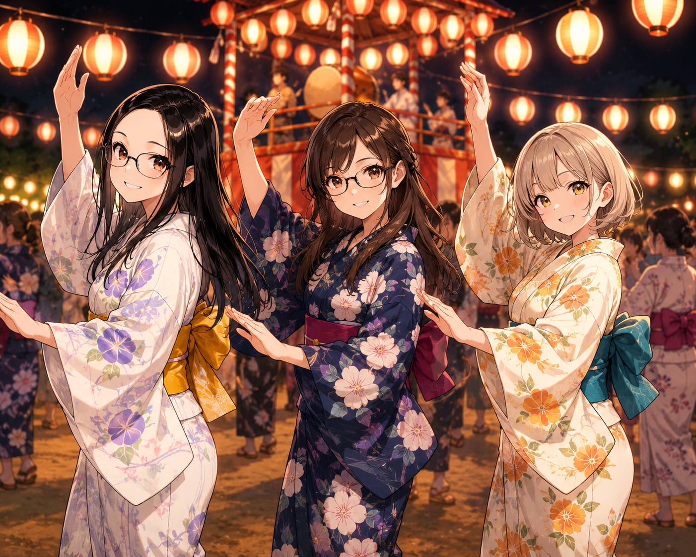 <うちの子ちゃん、先輩ちゃん、幼馴染ちゃん>BONODORI