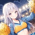 AQUAでデニム短パンのチアガール！ 5枚目
