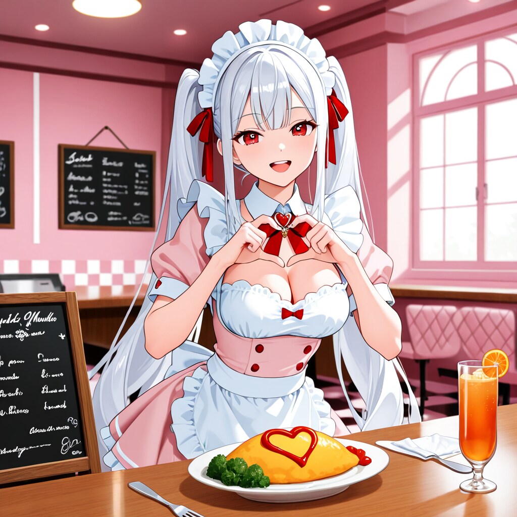おいしくなーれ、おいしくなーれ、萌え萌えキュン♡