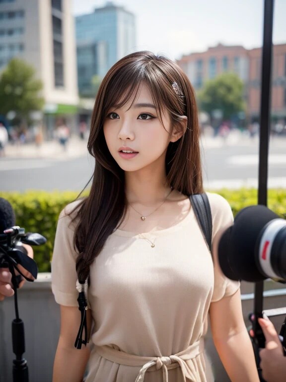 街頭インタビュー