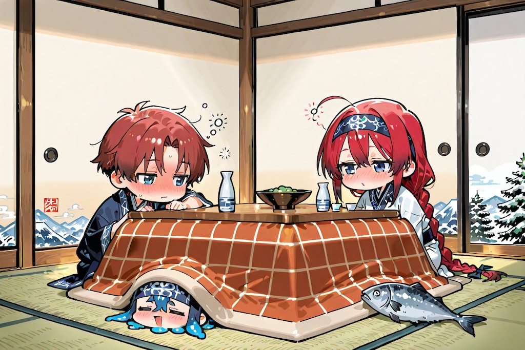 コロポックルたちの「さいそく」