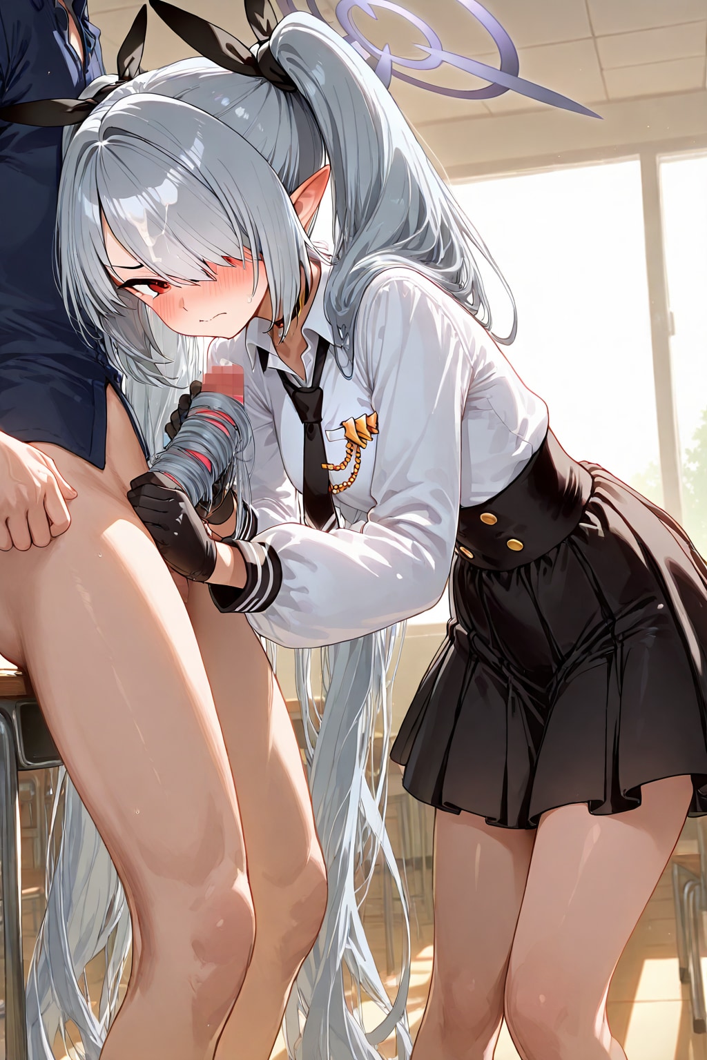 ブ〇アカ 髪コキ 2