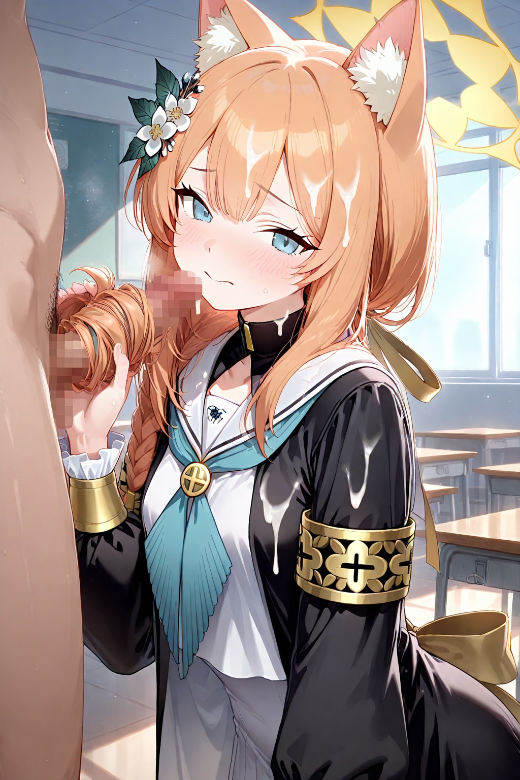ブ〇アカ 髪コキ 2