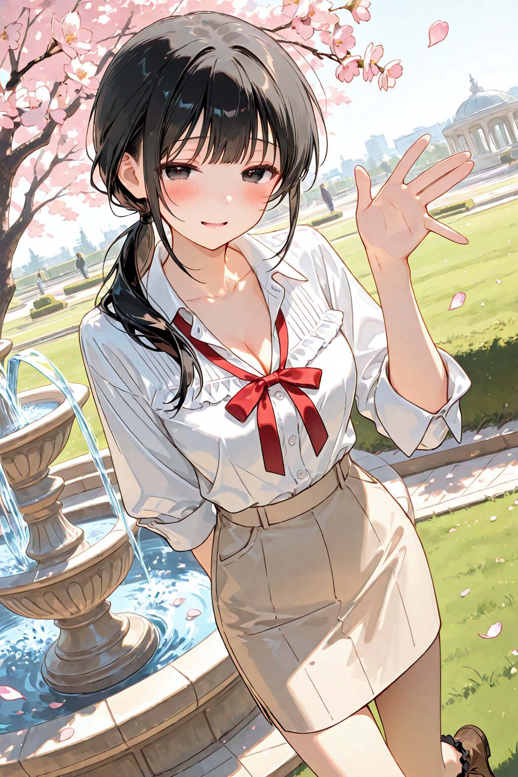 理想とは『す、すいません。あんまり仕事と変わらない恰好で……』