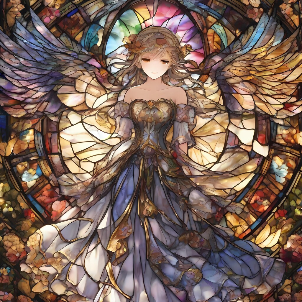 💓命を与えられたステンドグラスの天使