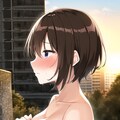 終末世界をタオル一丁でうろうろするお姉さん 4枚目