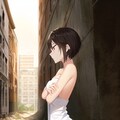 終末世界をタオル一丁でうろうろするお姉さん 10枚目